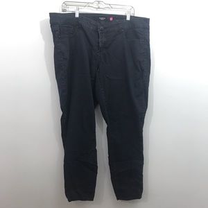 Torrid Denim Sparkle Glitter Jeans Women's 18 Skinny High Rise